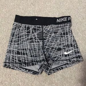 Womens Nike Pros Spandex Size Small